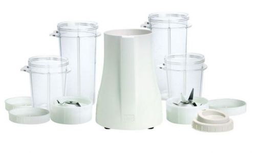 Tribest pb-250 plastic original personal juicer &amp; blender pulse control in white for sale