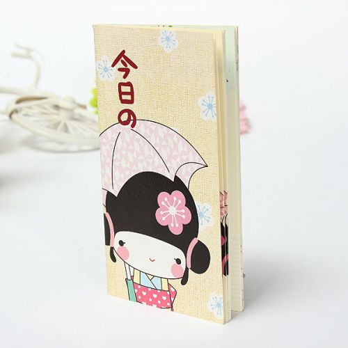 New Kimono Girl Diary Pocket Notebook Note Paper Journal Planner Schedule