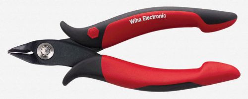 Wiha 56818 precision electronic diagonal cutters, wide pointed head for sale