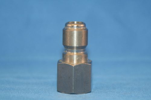 1/4&#034; FPT x 1/4&#034; Male Quick Connect Stainless Steel
