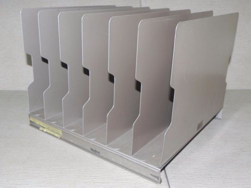 VINTAGE Metal TANKER Desk File Tray Steampunk INDUSTRIAL ORGANIZER Paper Cabinet
