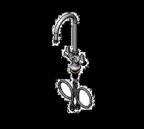 T&amp;s brass 5f-2slx05 equip faucet deck mount single hole base for sale
