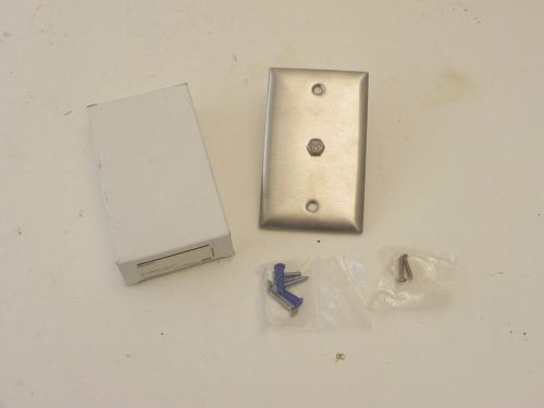 New Automated Logic Stainless Steel Wall Plate ALC/ZPS-ACC01