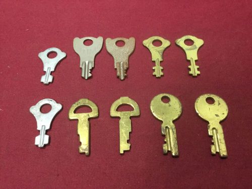 Presto Luggage Pre-cut Keys, PKY1, PKY3, PKY5, P538, Set of 10 - Locksmith