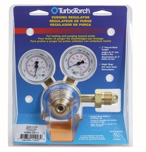 Victor turbotorch 0386-0814 245-03p regulator nitrogen certified for sale