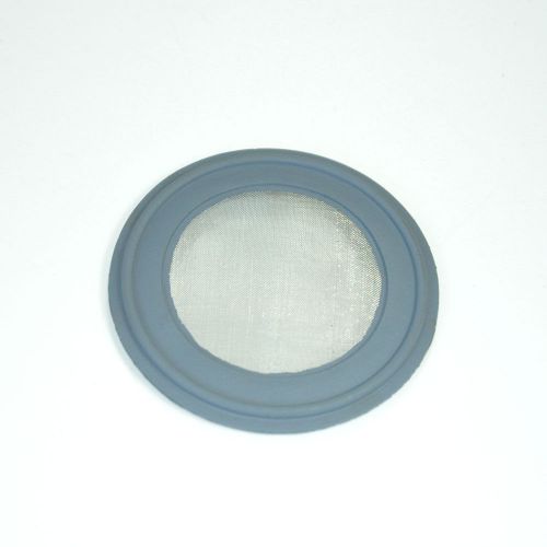 3&#034; w/ 100 mesh sanitary buna tri-clamp screen gasket, stainless steel ss304l for sale