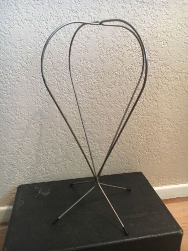 Vintage Collapsible Folding Wire Hat/Wig Stand Store Rack Display