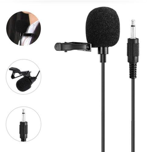 WinBridge Portable Collar clip Microphone 3.5mm Audio Compatible with All Win...