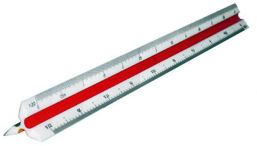 Plantec Scale Ruler (10 cm, Triangle)