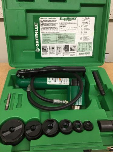 Greenlee 7306sb Hydraulic Knockout Punch Driver Set