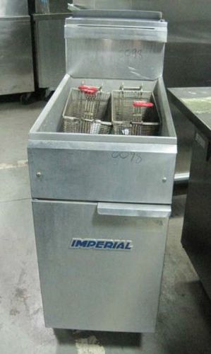 Imperial 40 lb capacity deep fat fryer  fs-40-op for sale