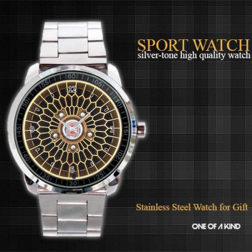 Chevrolet Malibu Gold Wheel sport Metal Watch