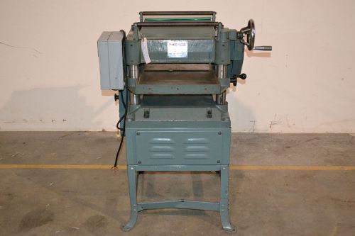 Kbc machinery wp-15 15&#034; 3 knife planer for sale
