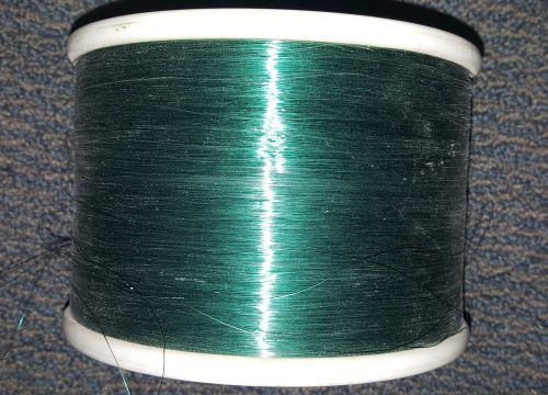 32 AWG green copper magnet wire. 10 lbs.! Over 52,000 feet!