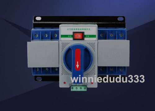 1pcs  Mini type transfer switch Dual power automatic transfer switch 63A 3P