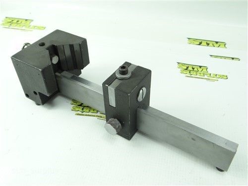 Precision vertical v block  clamping fixture 1-3/4&#034; v capacity 8&#034; long for sale