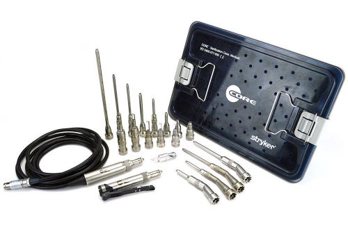 Stryker core neuro udrill w/ uht drill complete set for sale