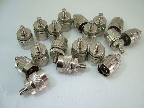 N Type Male To SMA Male Adapter Lot of 18 Pcs NEW 900341