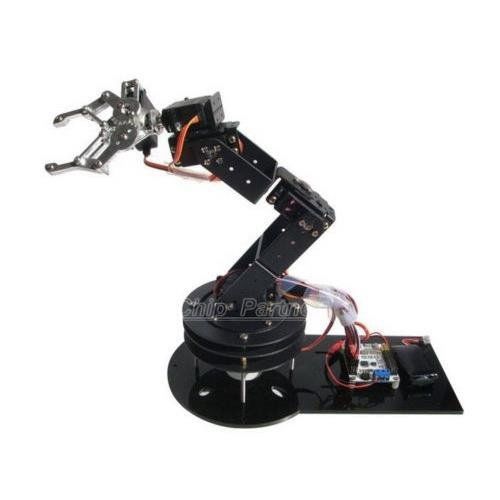 Happy fly shop 6 DOF Mechanical Arm 6 Axis 3D Rotation Robot Bracket Chassis no
