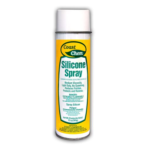 HQ Silicone Spray - Protects, Renews and Reduces Friction - 13oz - Machinery USA