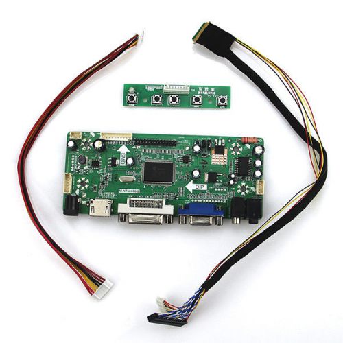 (HDMI+DVI+VGA+Audio) LCD Controller Board Driver Kit for LP156WH4-TLA1 1366X768