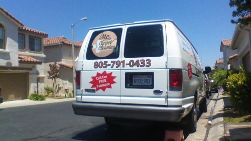 2004 ford e 350 carpet cleaning van  for sale for sale