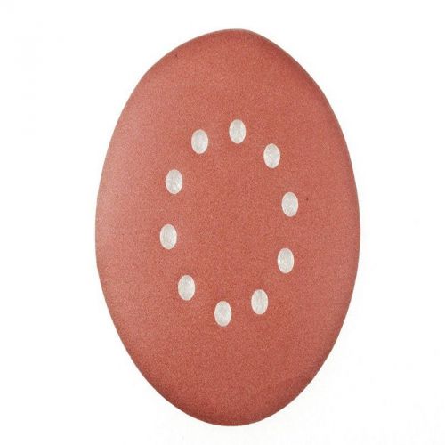 Aleko 9 in 100 pieces 10 holes 240 grit sanding discs sander paper for sale