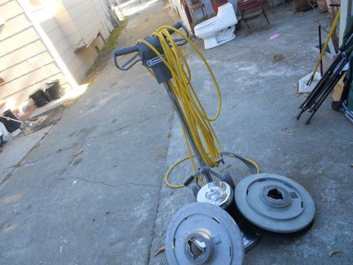 Advance pacesetter 20hd floor machine with 2-disc/pads for sale