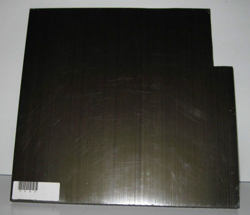 Torlon 4301 3/8 &#034; x 12 &#034; x 12 &#034; 12% graphite / 3% ptfe blend cut plastic sheet for sale