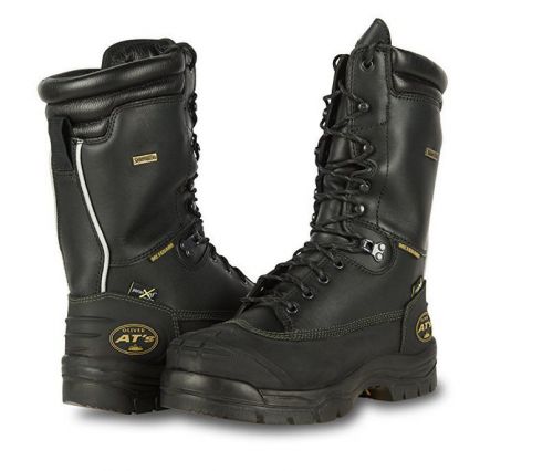 OLIVER 65690/090 Work Boots, Steel, Mens 10 US, L/U 10&#034; Black Leather Mining NIB