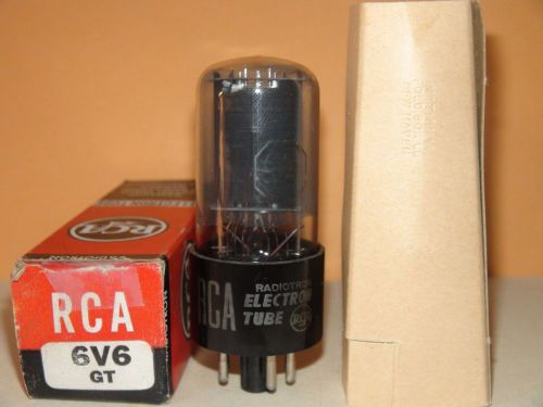 RCA 6V6 GT Vacuum Tube  Results = 4790 µmhos  ~  47 mA