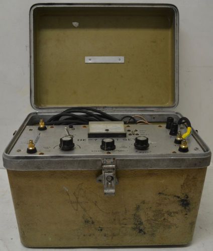 D.O. Creasman Electronics HE-7 Test Set Telephone Tone Generator / Buzzer