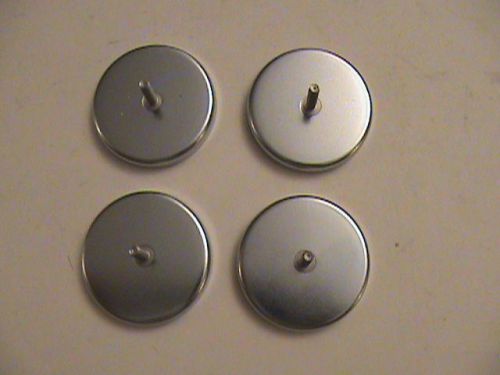 Lot of four 4 rb50 ceramic magnets  w/ built-in approx 1&#034; stainless steel stud for sale