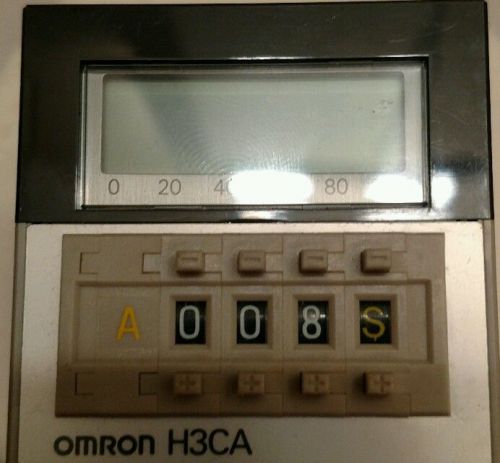 Omron H3CA-8 Timer - Fully Operational - XLNT !  ***Look at my Feedback***