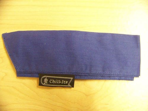 Set of 2 ergodyne chill its #6700 bandana headband blue for sale