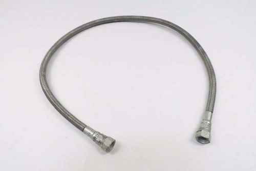 Nrp jones stainless flexible braided hose jic-8 fitting 3ft d547589 for sale