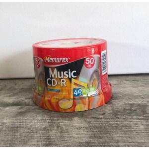 Memorex Music CD-R 50 pack/32X/700MB/80m
