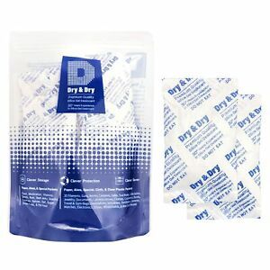 Dry &amp; 30 Gram [20 Packets] Premium Pure &amp; Safe Silica Gel 20 Pack, WHITE
