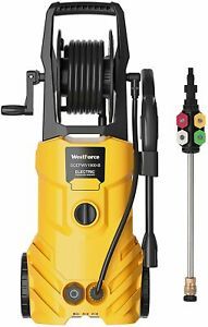 WestForce Electric Pressure Washer, 3000 PSI 1.85 GPM Power Large, Yellow