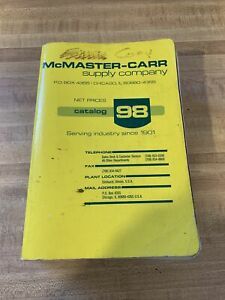 McMaster-Carr Supply Company Catalog 98~1992