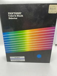pantone color and black selector book