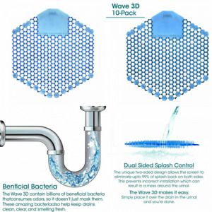 Fresh Products Wave 3D, Virtually eliminates Urine Cotton Blossom/blue