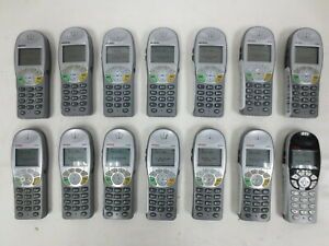 (Lot of 14) Nortel Avaya 6120 WLAN Handset NTTQ4020E6 w/ Used Battery