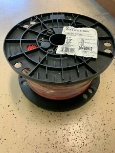 Red 8 AWG Copper Str Wire 500&#039; 600V Southwire Brand New