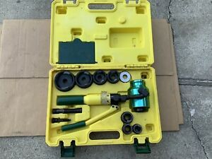 DOTTIE HPTK1, 12 TON HYDRAULIC PUNCH KIT 1/2” - 2-1/2” TOOL WITH CASE