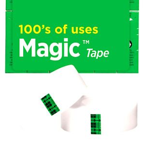 Scotch Magic Tape, 12 Rolls, Numerous Applications, Invisible, Engineered for...