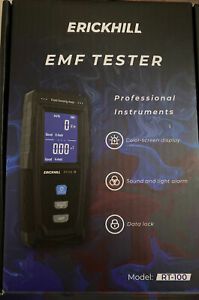Erickhill Rechargeable EMF Tester - Electromagnetic Radiation Tester   RT-100