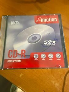 10 cds - Imation - CD-R - NOS