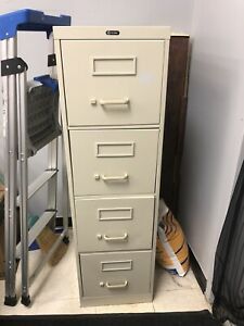 4-Drawer Global Metal Filing Cabinet Used Cond Pick Up only