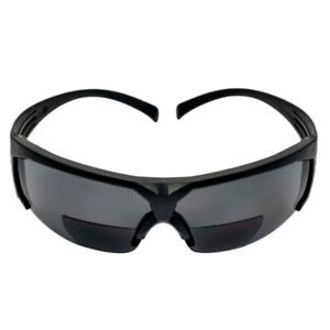 3M SecureFit Safety Glasses SF615GSGAF, Grey Scotchgard AF Lens +1.5 Diopter